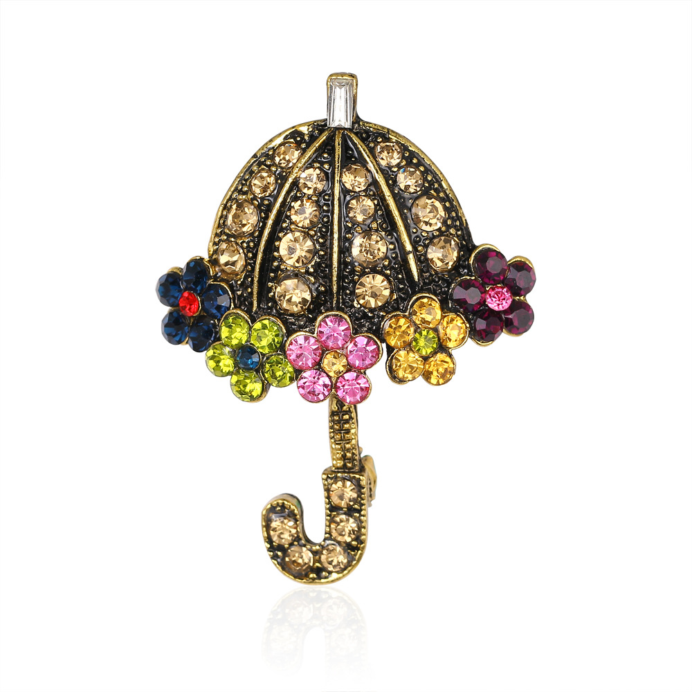 Women'S Fashion Umbrella - Fashion Retro Cute Umbrella Alloy Colorful