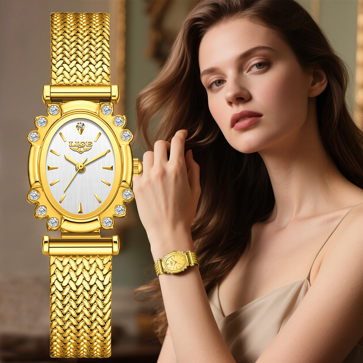 Fashion Women Watches - LIGE 2026 Luxury Women Watches Fashion