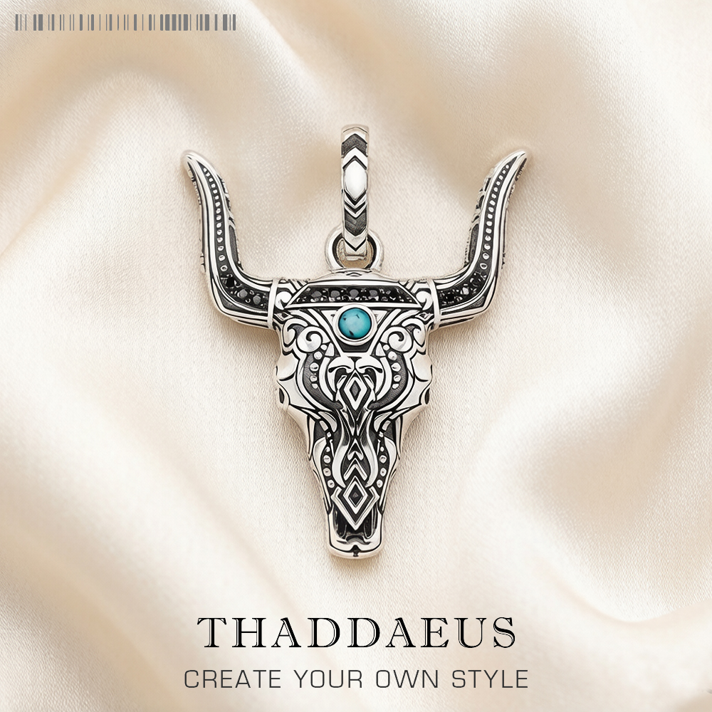 Women'S Fashion Wild West - Pendant Bull Head Summer Fashion Iconic