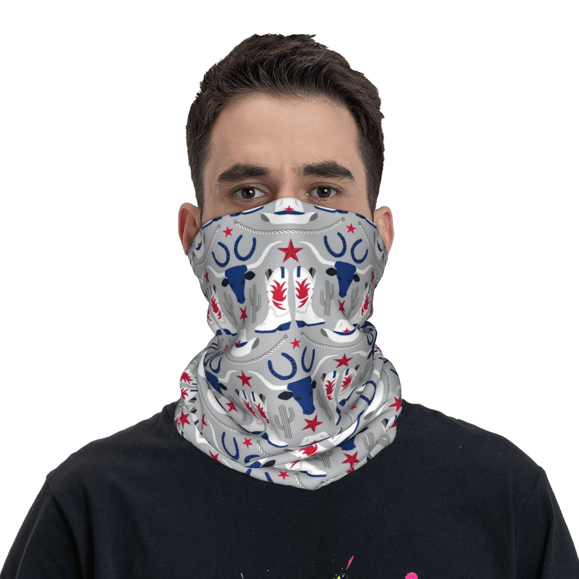 Women'S Fashion Wild West - Old Wild West Cowboy Bandana Neck