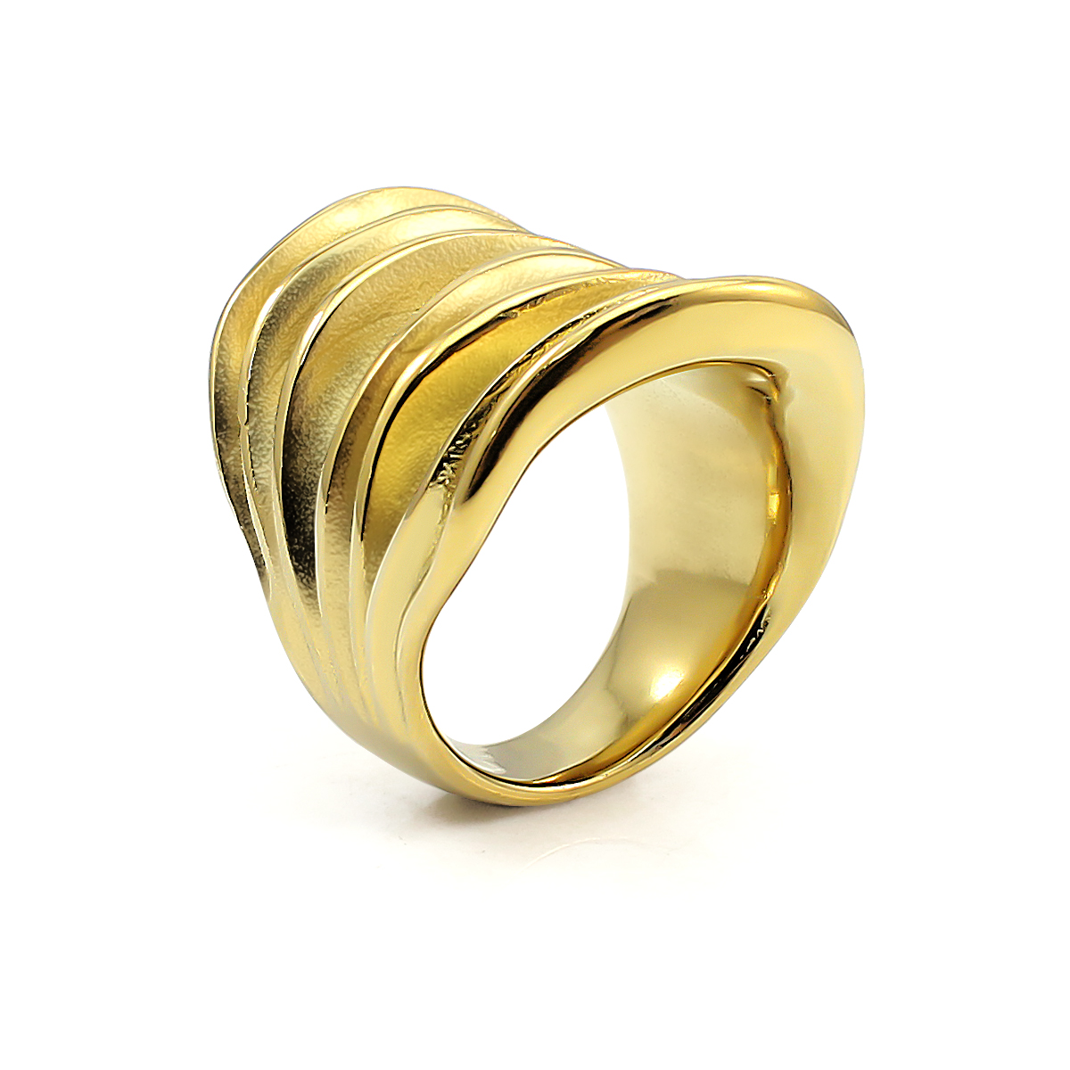 Women'S Fashion Magazine - Fashion Pleated Ring Magazine Style Finger
