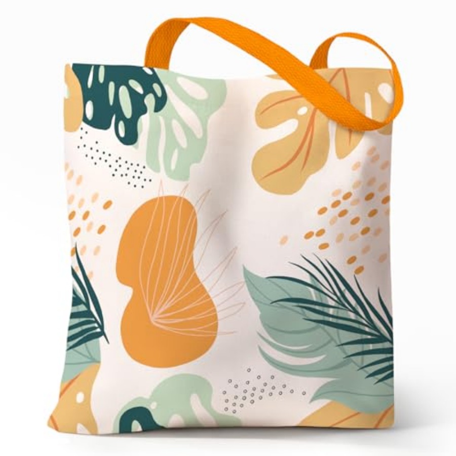 Canvas Tote Bag - Cute Aesthetic Canvas Tote Bag for