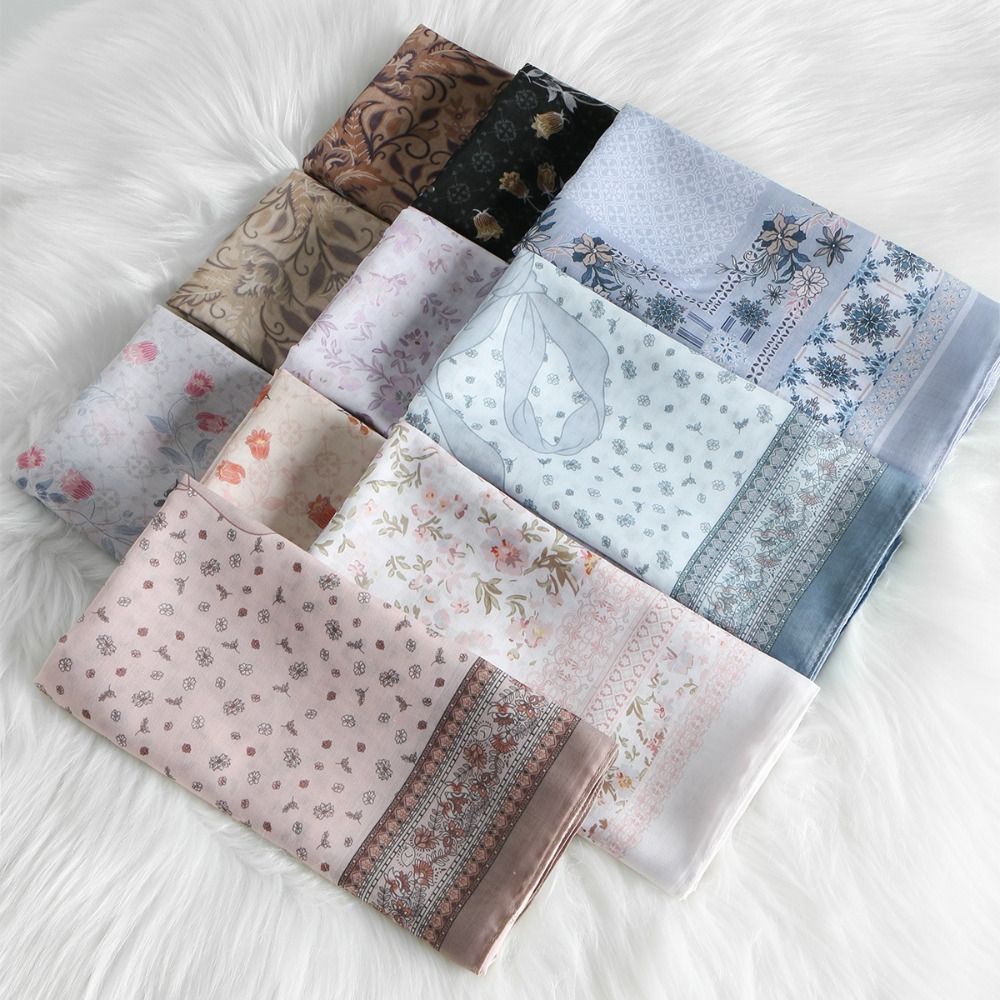 Fashion Square Shape Floral Pr - огляд і ціна Women Fashion Malaysia
