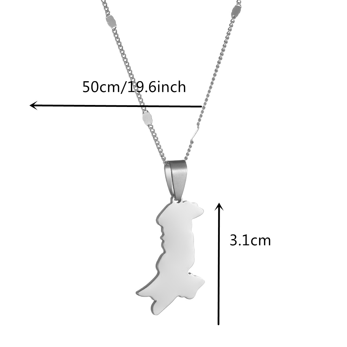 Pakistan Map & Flag Pendant Ne - огляд і ціна Women Fashion Pakistan