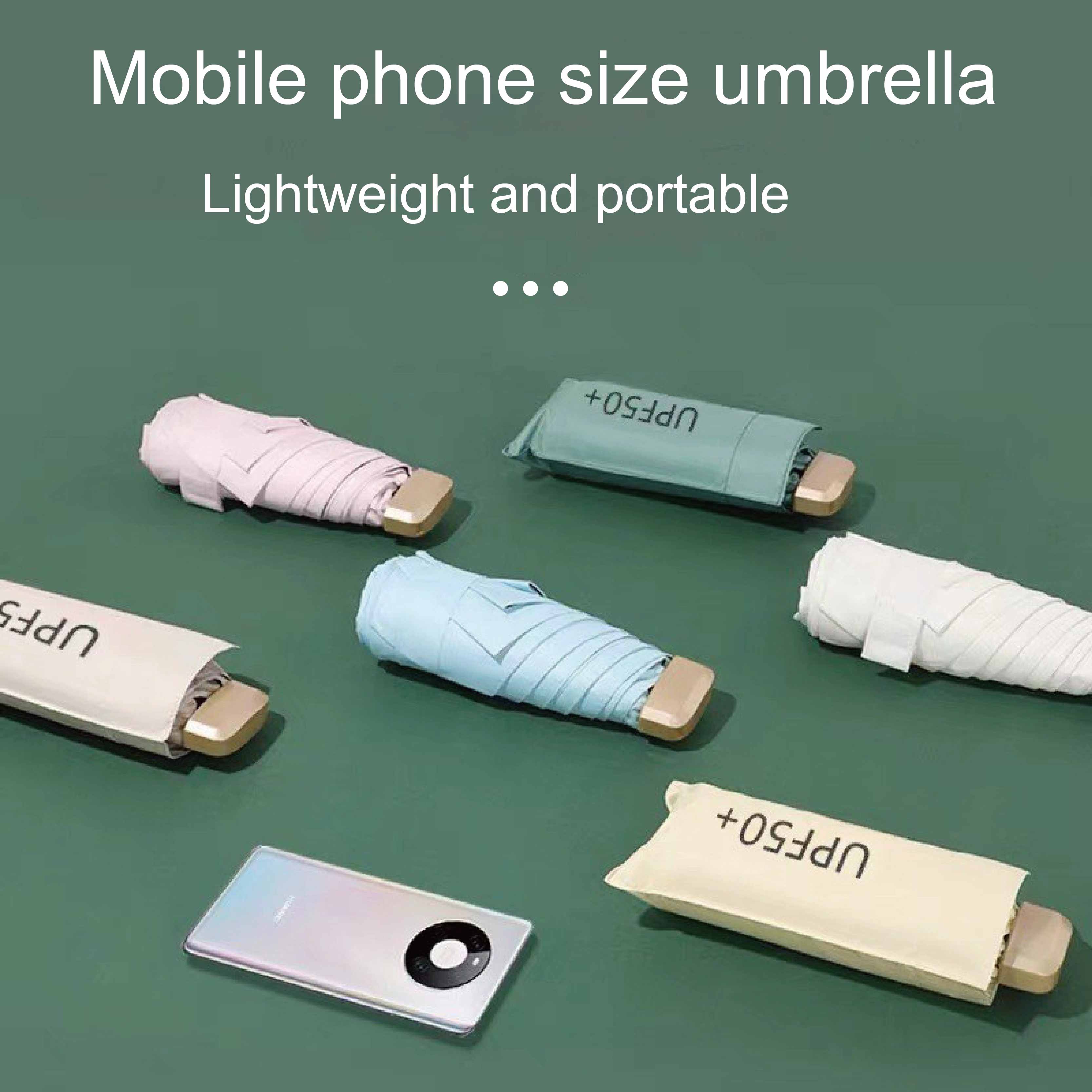 Mini five-fold umbrella sun pr - огляд і ціна Women'S Fashion Umbrella