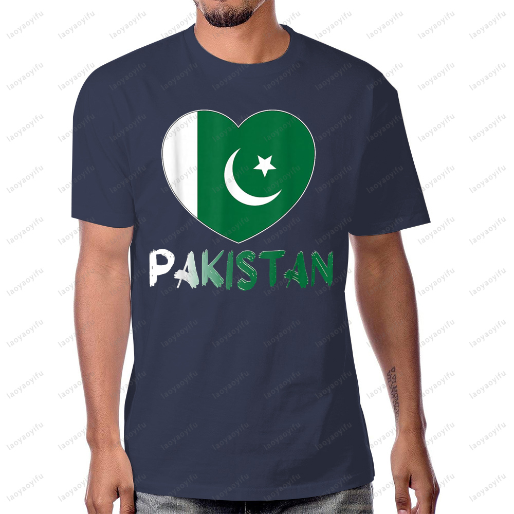 Pakistan Flag Heart Graphic Pr - огляд і ціна Women Fashion Pakistan