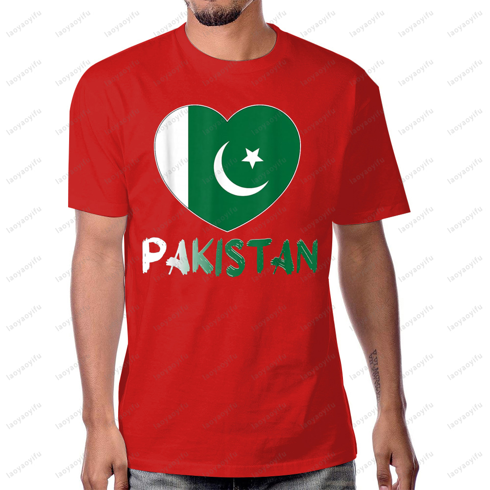 Pakistan Flag Heart Graphic Pr - огляд і ціна Women Fashion Pakistan