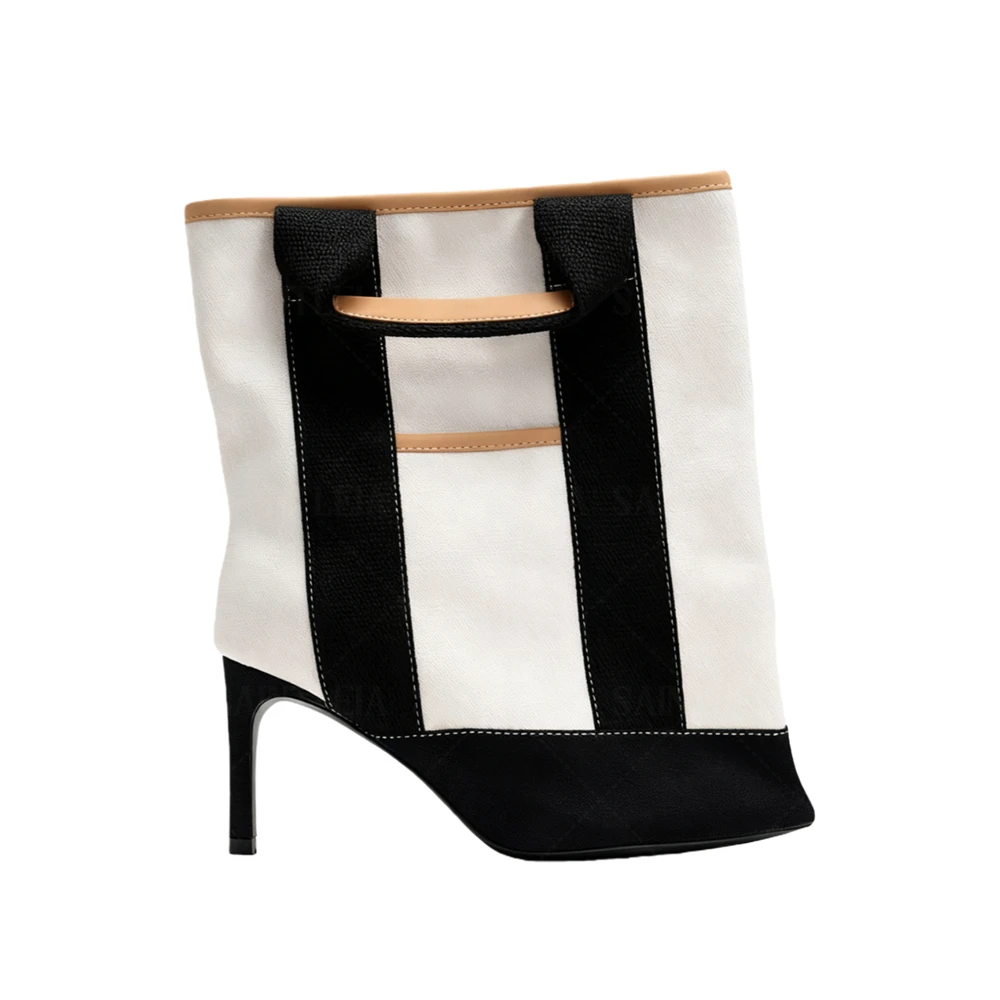 New Women's Color Block Tote B - огляд і ціна Canvas Tote Bag