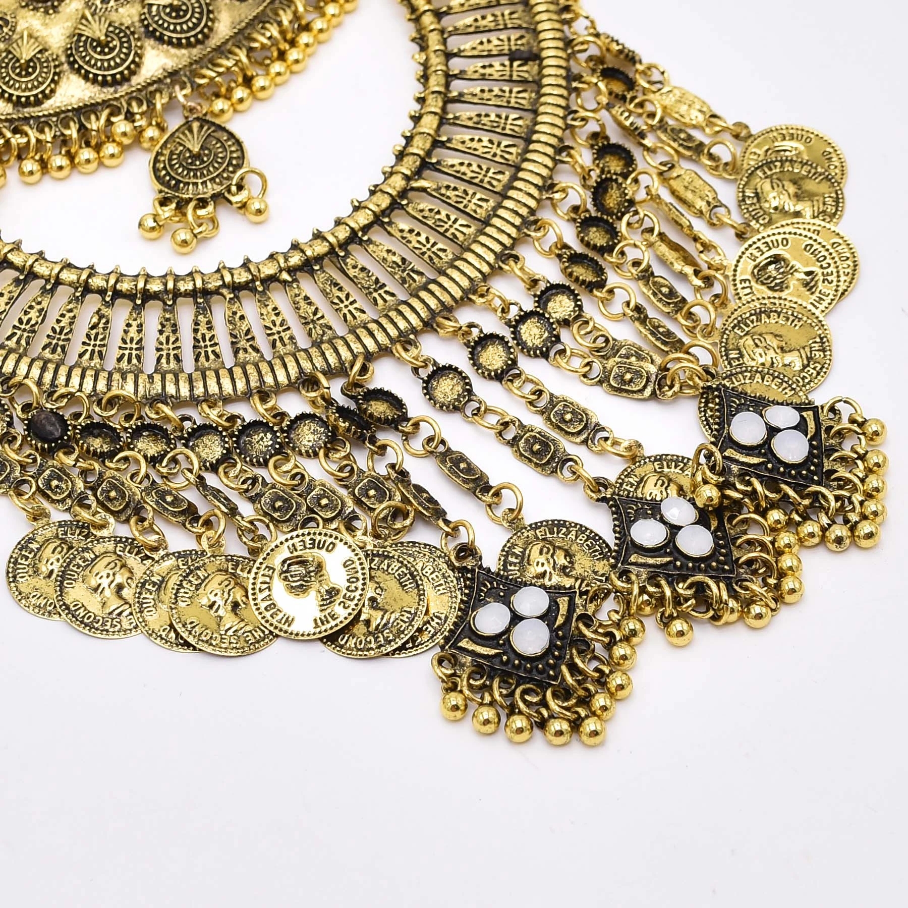Retro Golden Gypsy Afghan Coin - огляд і ціна Women Fashion Pakistan
