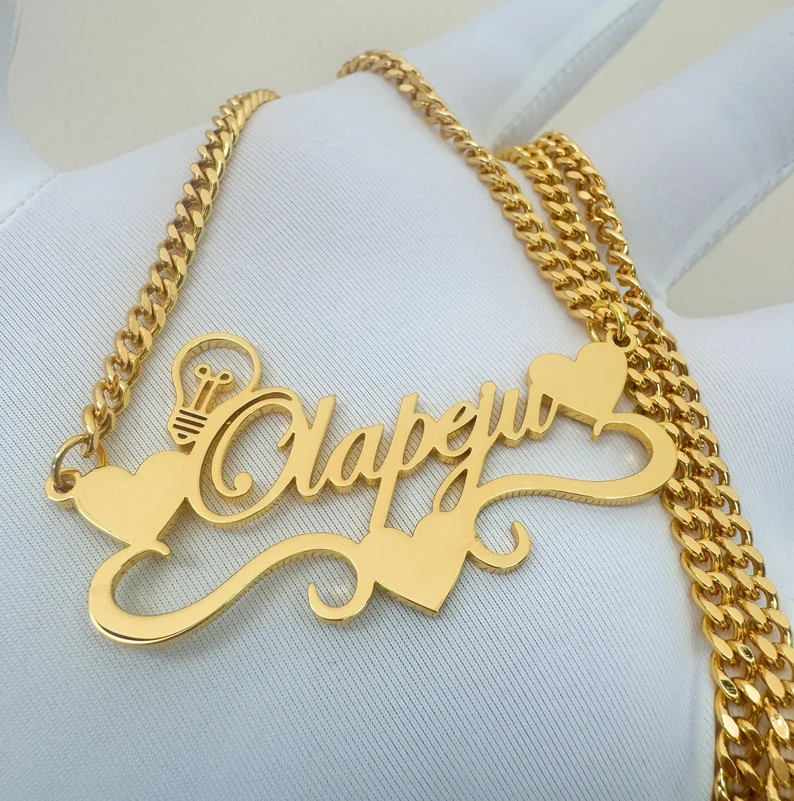 Handcrafted Gold Color Name Ne - огляд і ціна Women Fashion Names