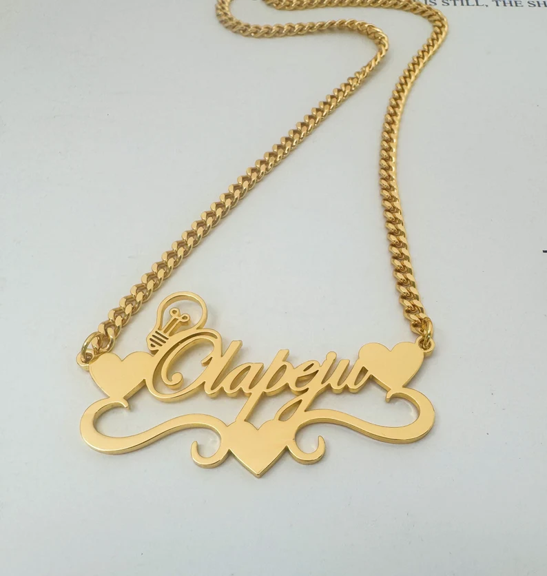 Handcrafted Gold Color Name Ne - огляд і ціна Women Fashion Names