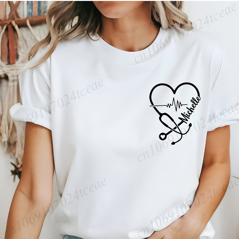 Custom Nurse Personalized Shir - огляд і ціна Women Fashion Names