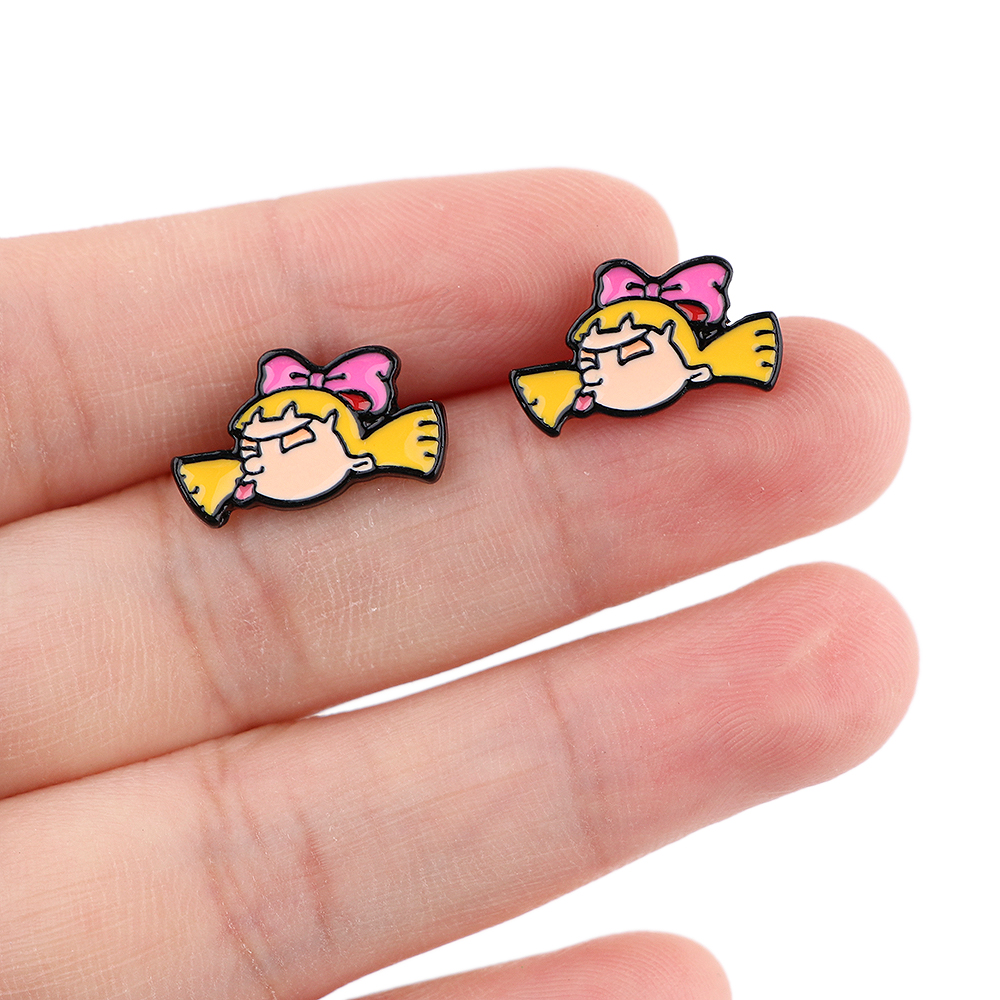 DZ2320 Anime Icons Korea Studs - огляд і ціна Women Fashion Icon