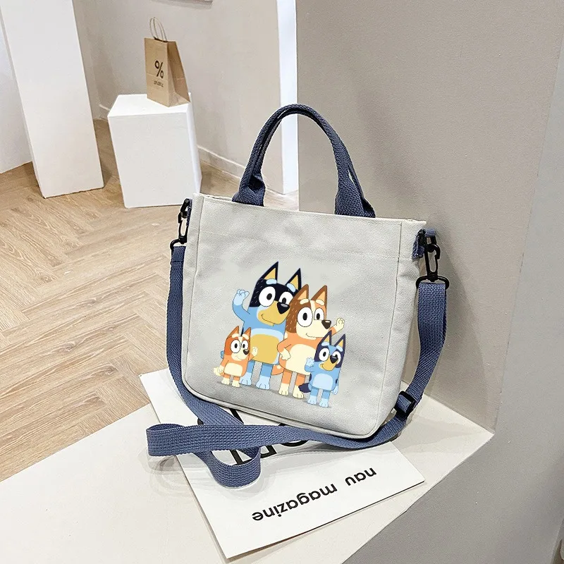 New Cartoon Cute Bluey Fashion - огляд і ціна Canvas Tote Bag