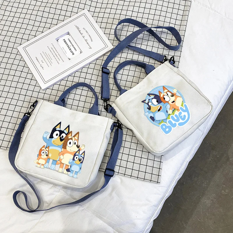 New Cartoon Cute Bluey Fashion - огляд і ціна Canvas Tote Bag