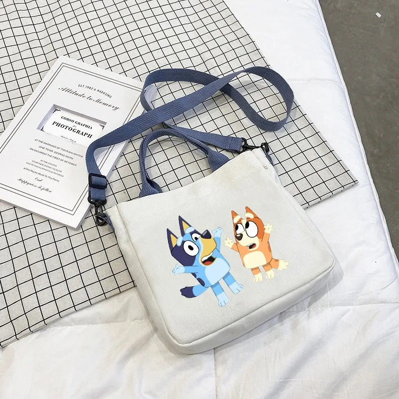 New Cartoon Cute Bluey Fashion - огляд і ціна Canvas Tote Bag