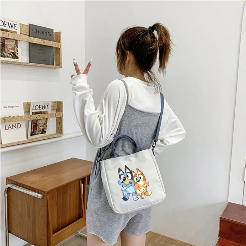 New Cartoon Cute Bluey Fashion - огляд і ціна Canvas Tote Bag