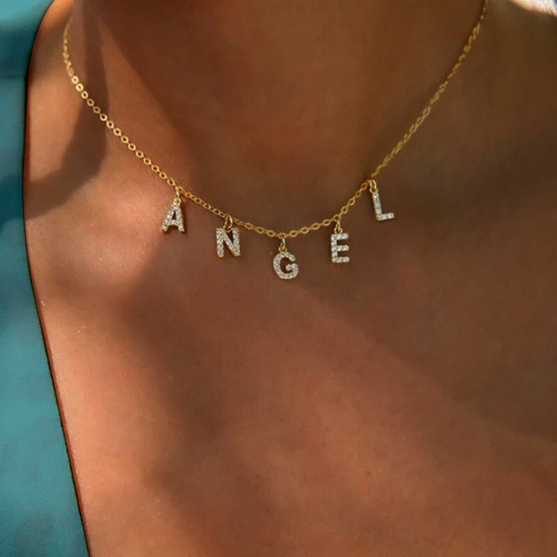 Custom Personalized Name Neckl - огляд і ціна Women Fashion Names