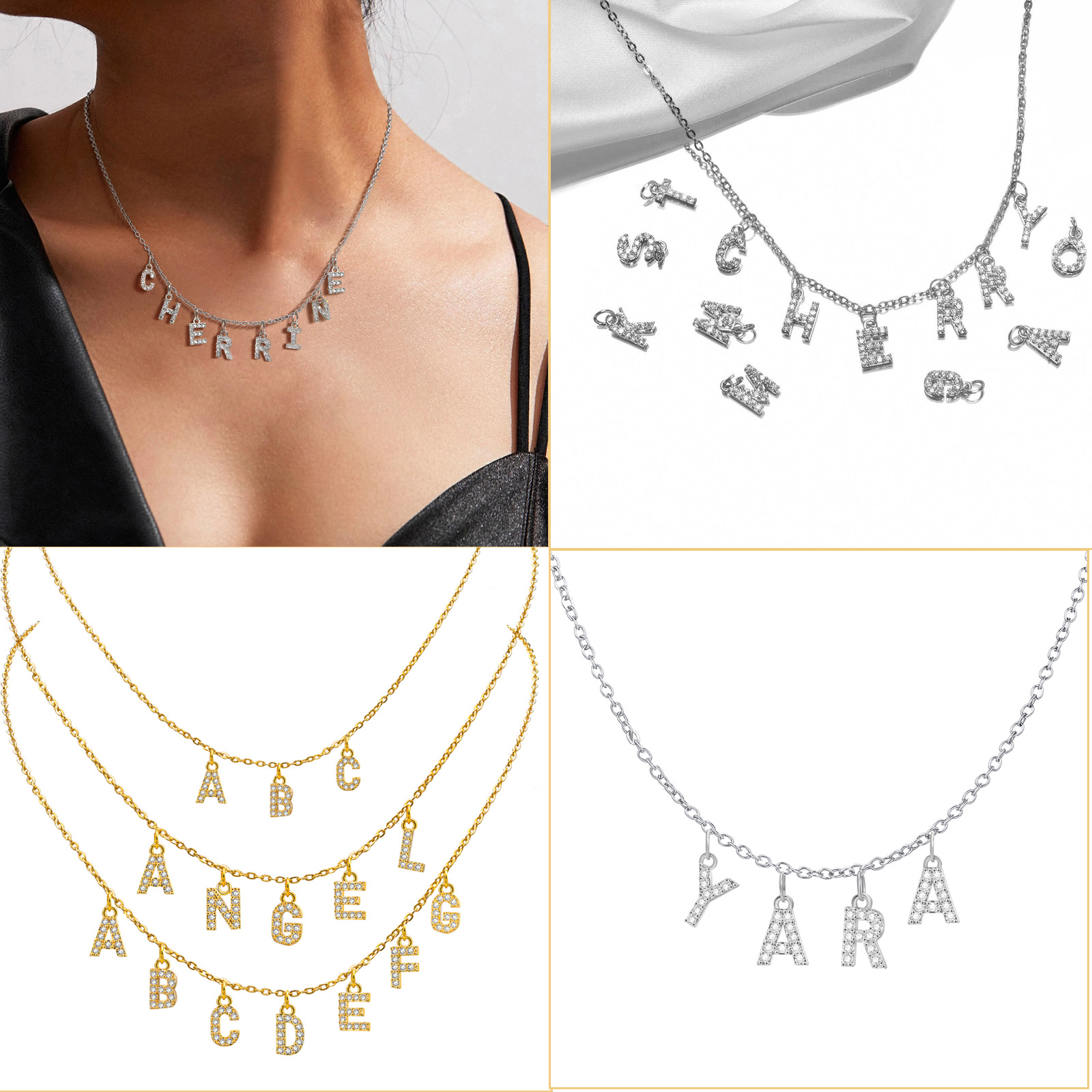 Custom Personalized Name Neckl - огляд і ціна Women Fashion Names