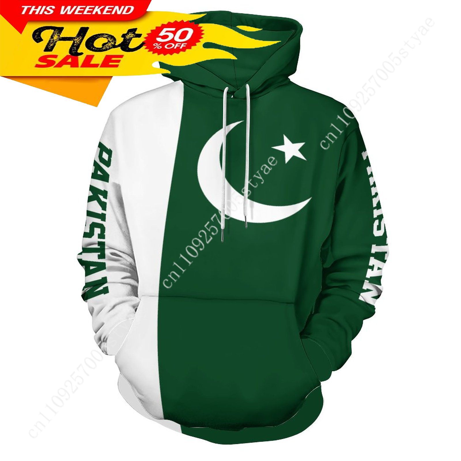 Pakistan Flag Hoodie Men Woman - огляд і ціна Women Fashion Pakistan