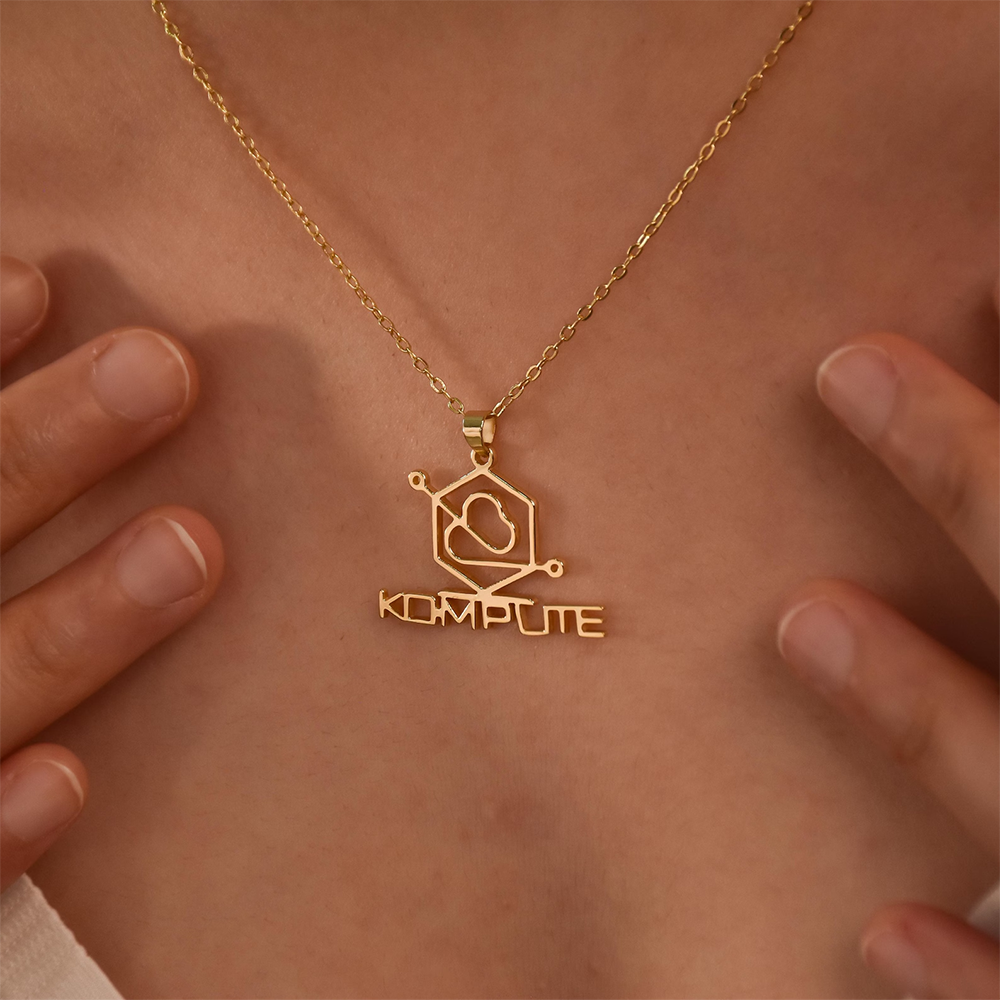 Custom Company Logo Necklace P - огляд і ціна Women Fashion Icon