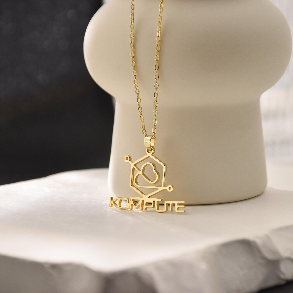 Custom Company Logo Necklace P - огляд і ціна Women Fashion Icon