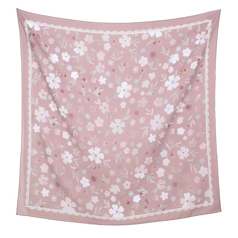 Malaysia Floral Printed 110 Sq - огляд і ціна Women Fashion Malaysia