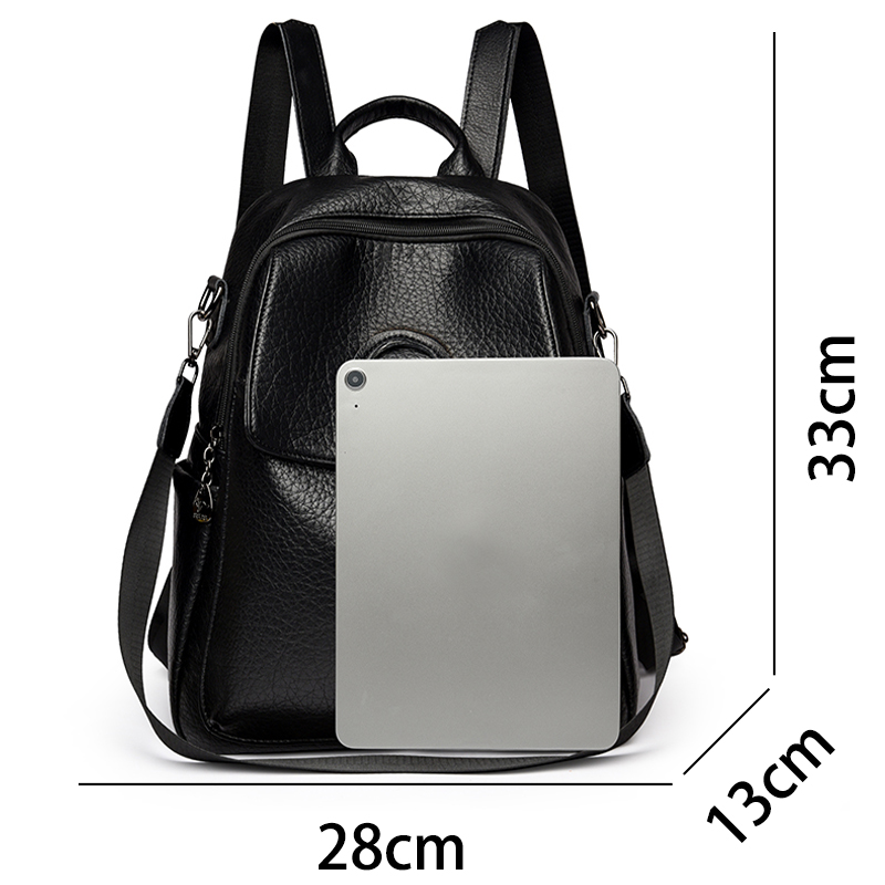 Fashion Women's Black Backpack - огляд і ціна Women'S Fashion In 1920