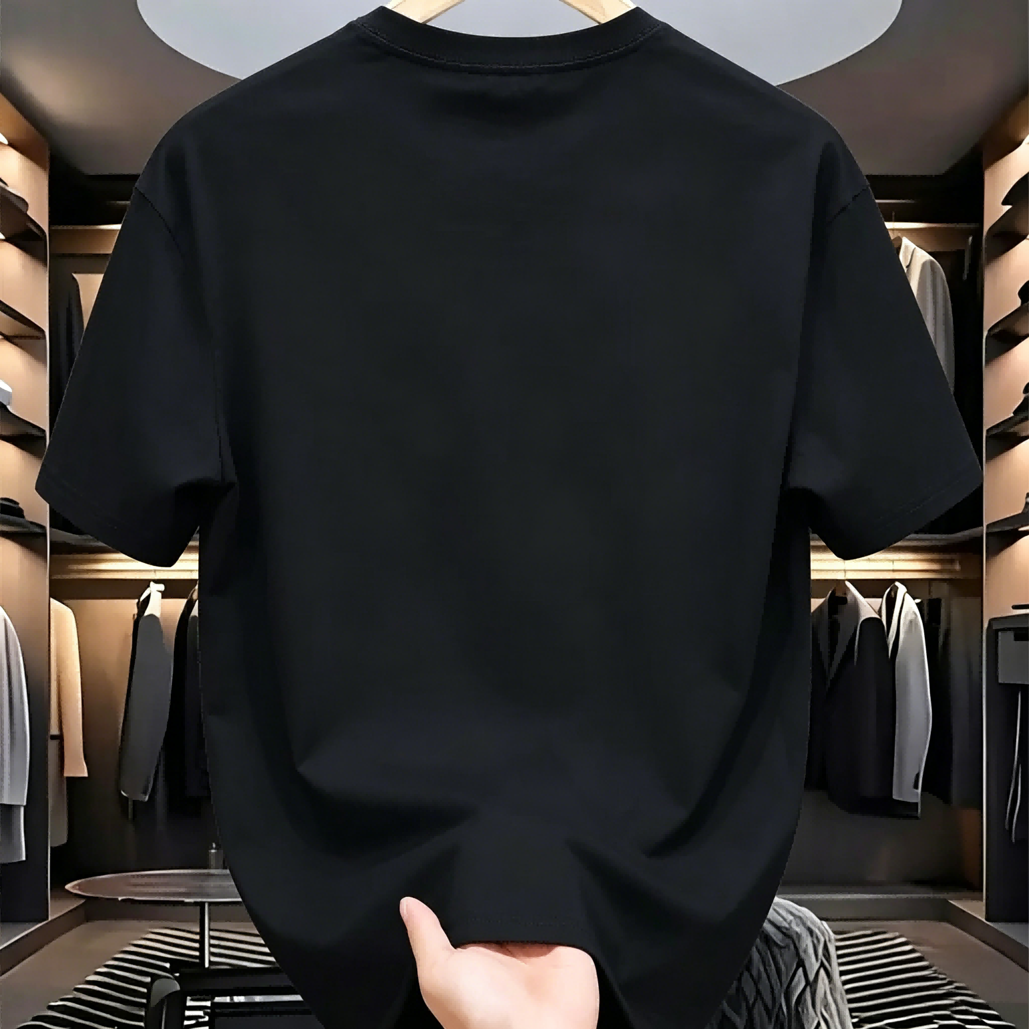 Black Cotton Crew Neck T-Shirt - огляд і ціна Women'S Fashion Wild West