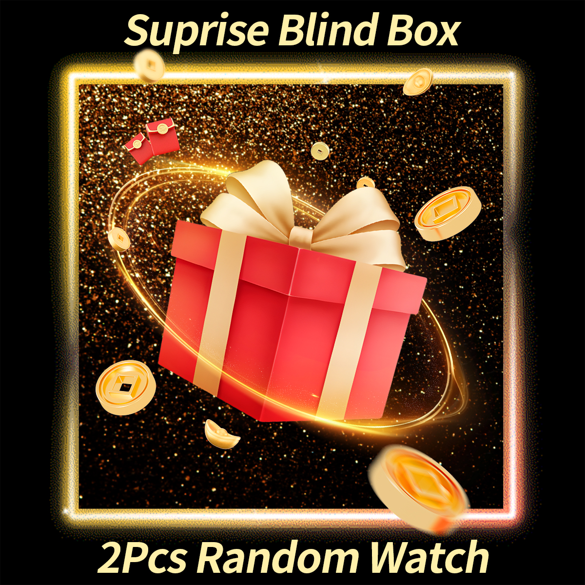 2PCS Surprise Mystery Box-Wome - огляд і ціна Fashion Women Watches