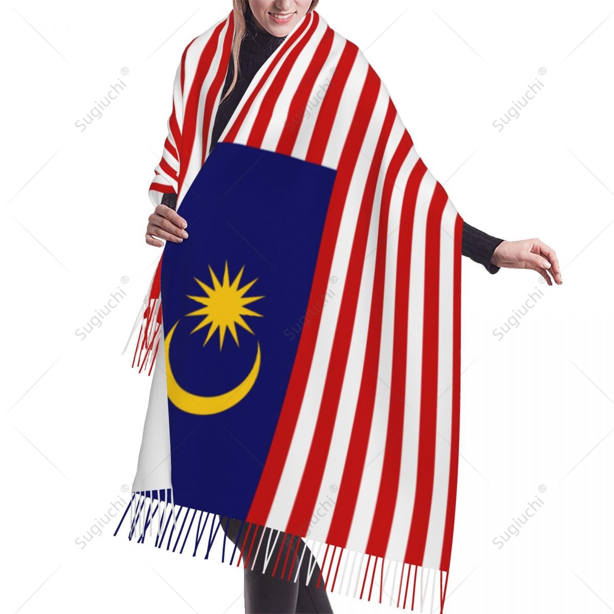 Malaysia Flag Scarf Pashmina W - огляд і ціна Women Fashion Malaysia
