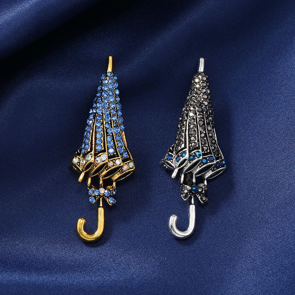 Retro Inlaid Rhinestone Umbrel - огляд і ціна Women'S Fashion Umbrella