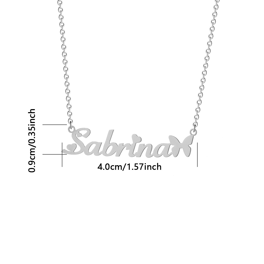 1pc Personalized Butterfly Nam - огляд і ціна Women Fashion Names