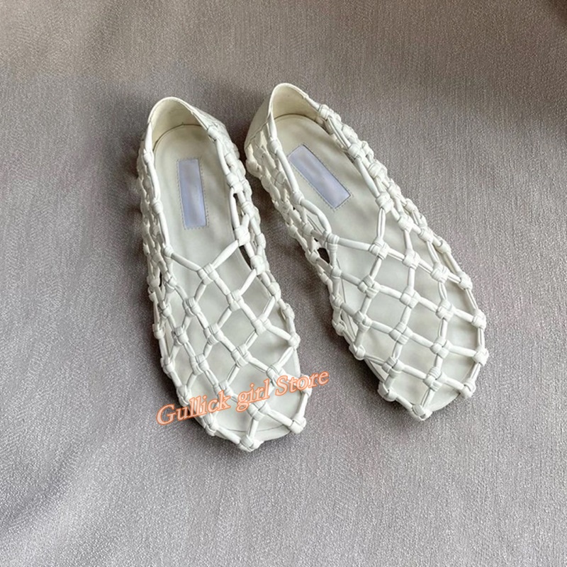 French Woven Mesh Hollow flat  - огляд і ціна Women'S Fashion Line