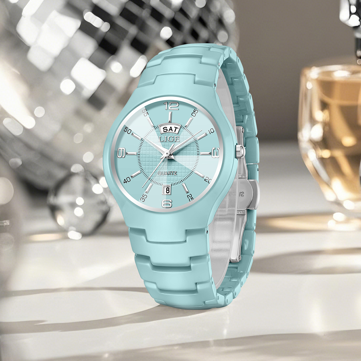 LIGE Luxury Elegant Quartz Wom - огляд і ціна Fashion Women Watches