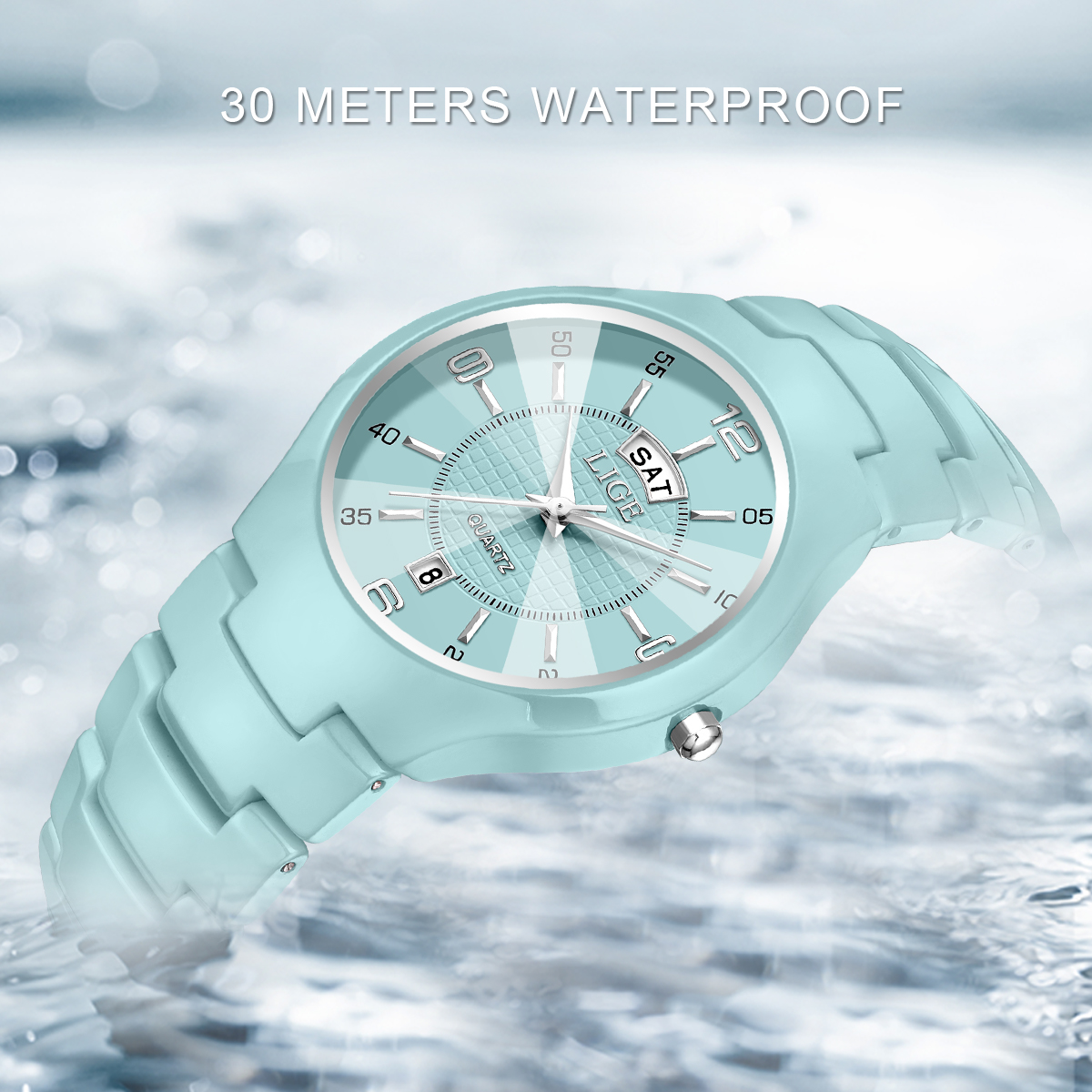 LIGE Luxury Elegant Quartz Wom - огляд і ціна Fashion Women Watches