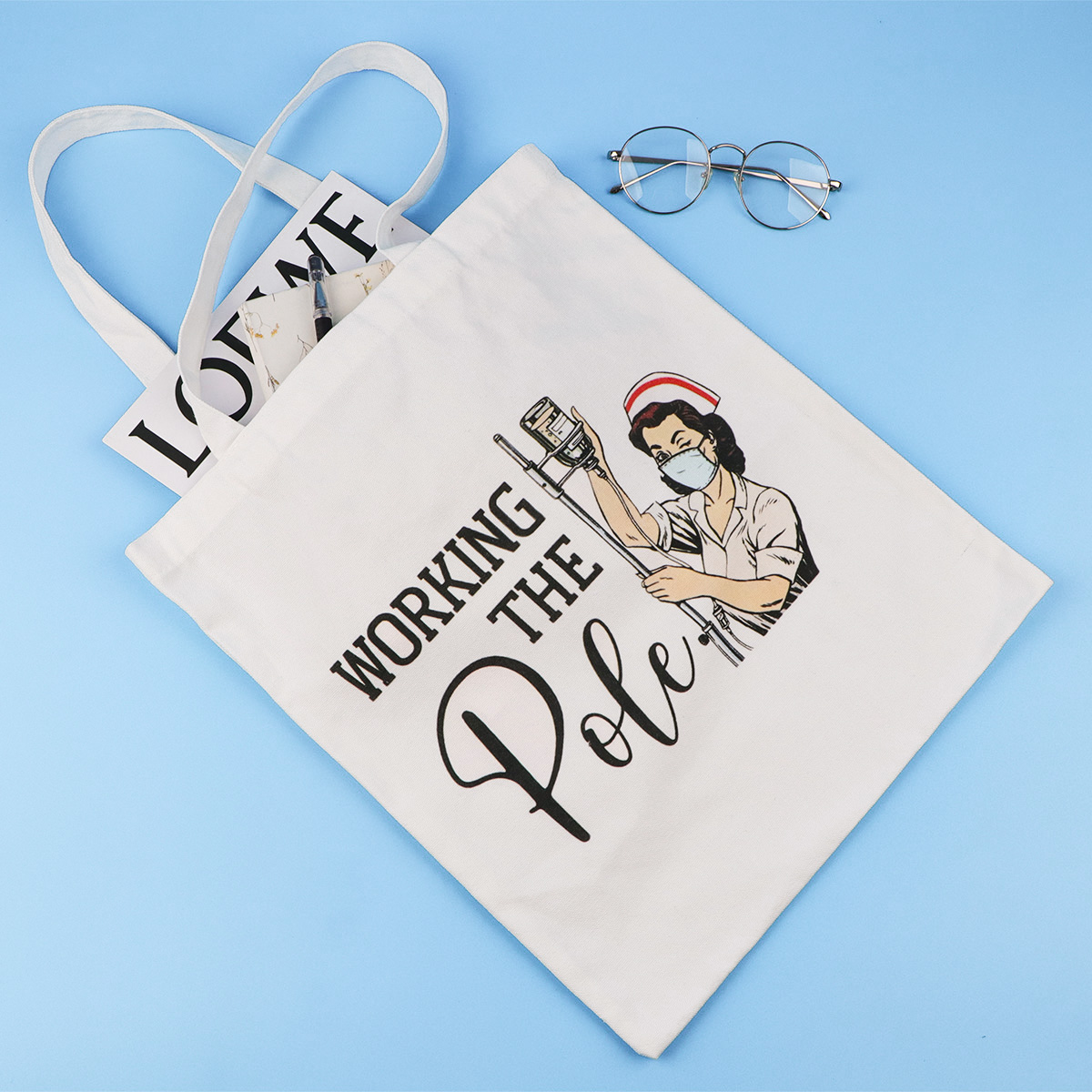 Nurse Canvas Tote Bag Women's  - огляд і ціна Canvas Tote Bag