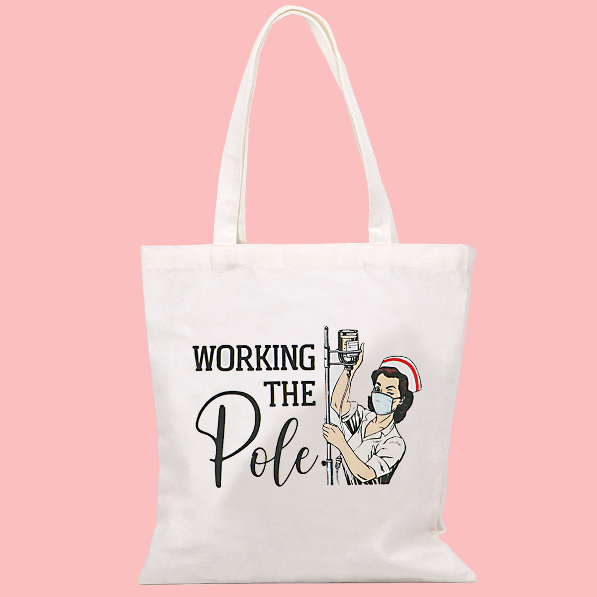 Nurse Canvas Tote Bag Women's  - огляд і ціна Canvas Tote Bag