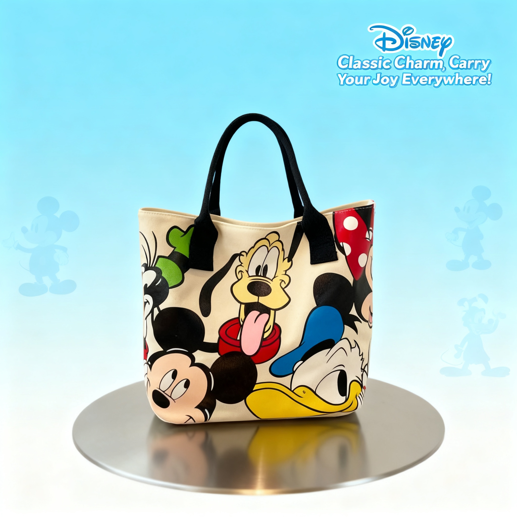 Disney Mickey Mouse Minnie Lar - огляд і ціна Canvas Tote Bag