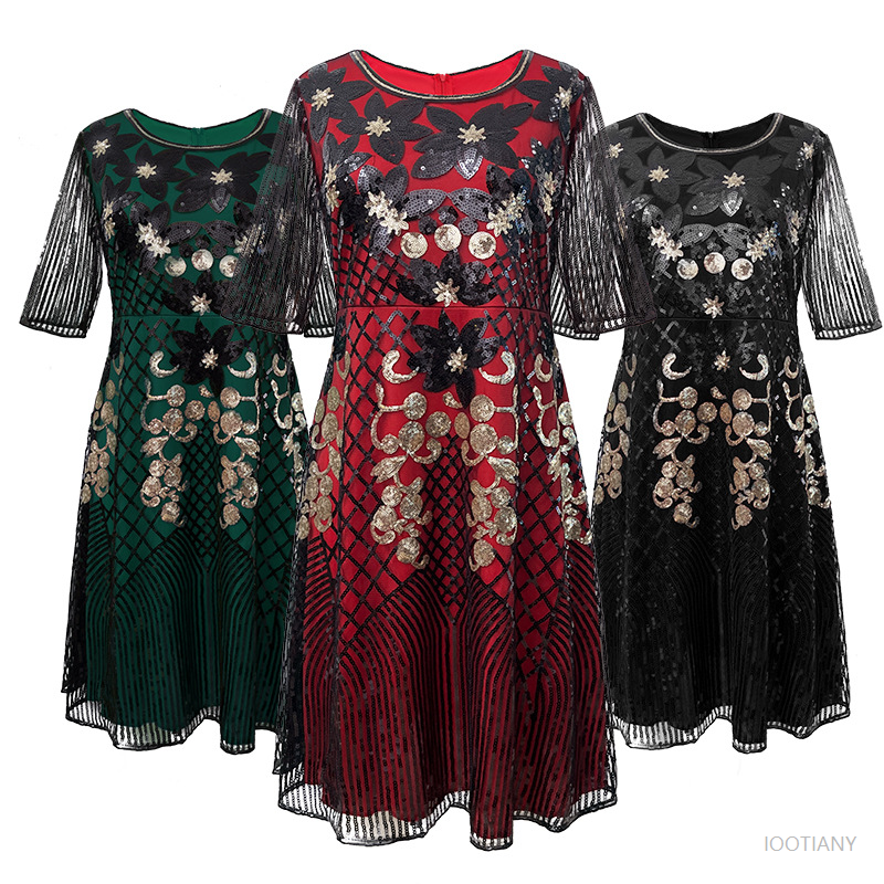 1920 Vintage Mid Sleeve Dress  - огляд і ціна Women'S Fashion In 1920