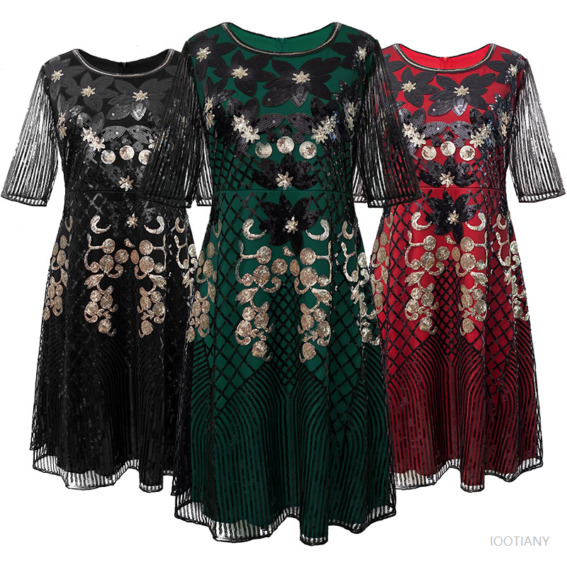 1920 Vintage Mid Sleeve Dress  - огляд і ціна Women'S Fashion In 1920