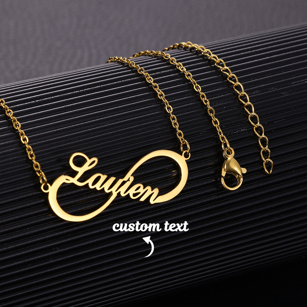 Custom Name Infinity Necklaces - огляд і ціна Women Fashion Names