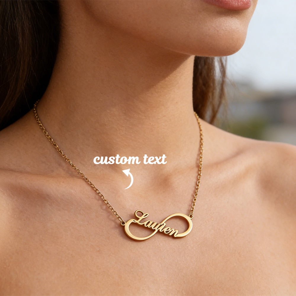 Custom Name Infinity Necklaces - огляд і ціна Women Fashion Names