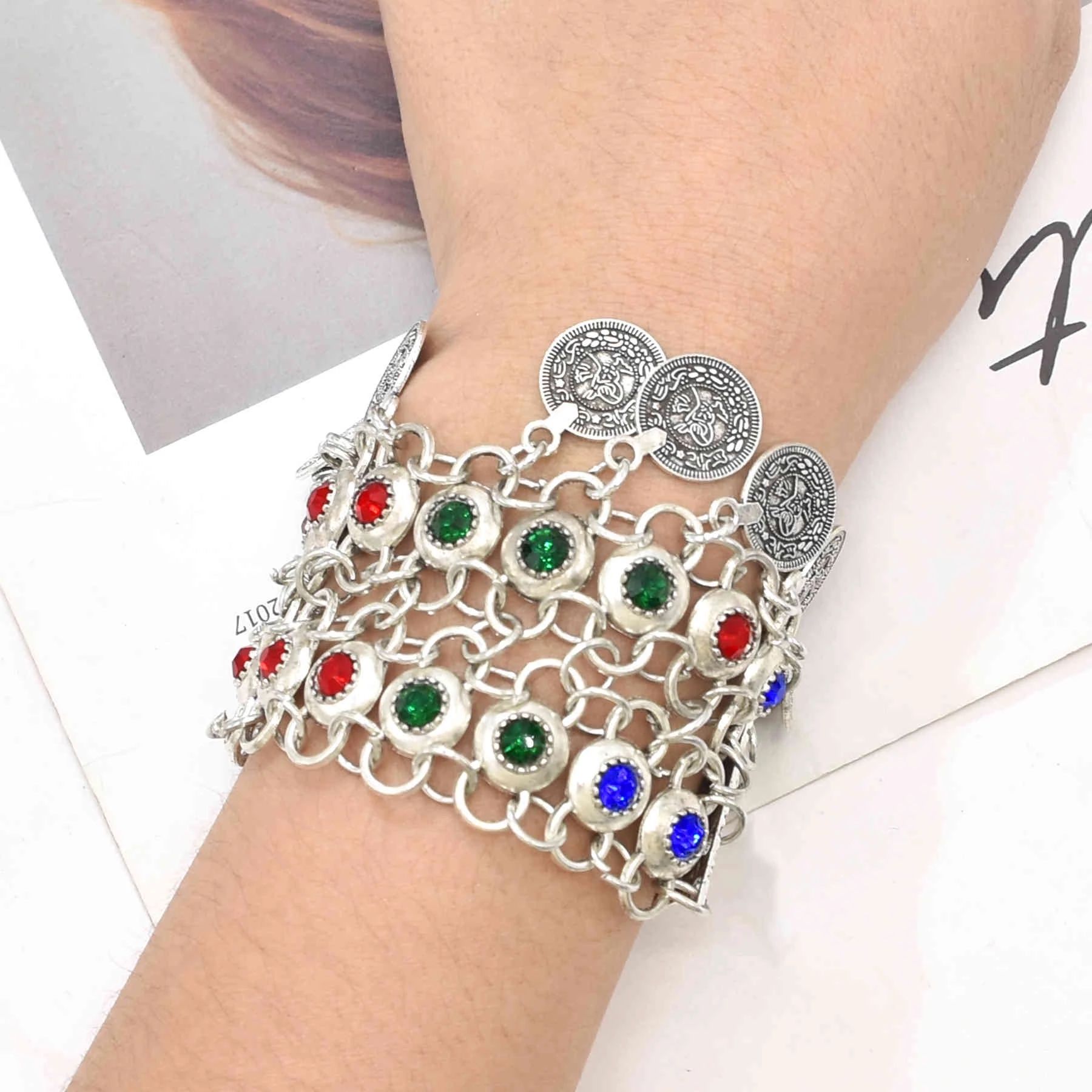 3 Style Colorful Crystal Coin  - огляд і ціна Women Fashion Pakistan
