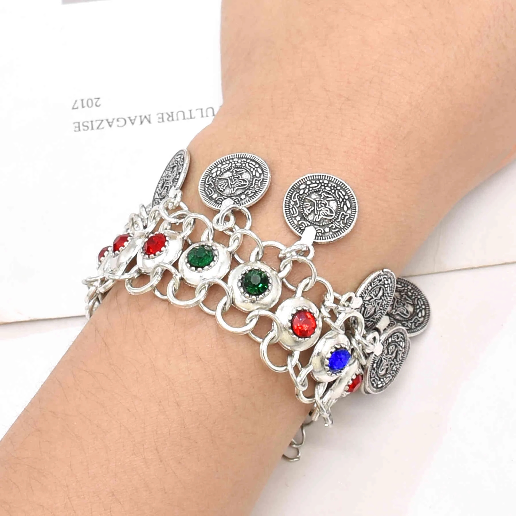 3 Style Colorful Crystal Coin  - огляд і ціна Women Fashion Pakistan
