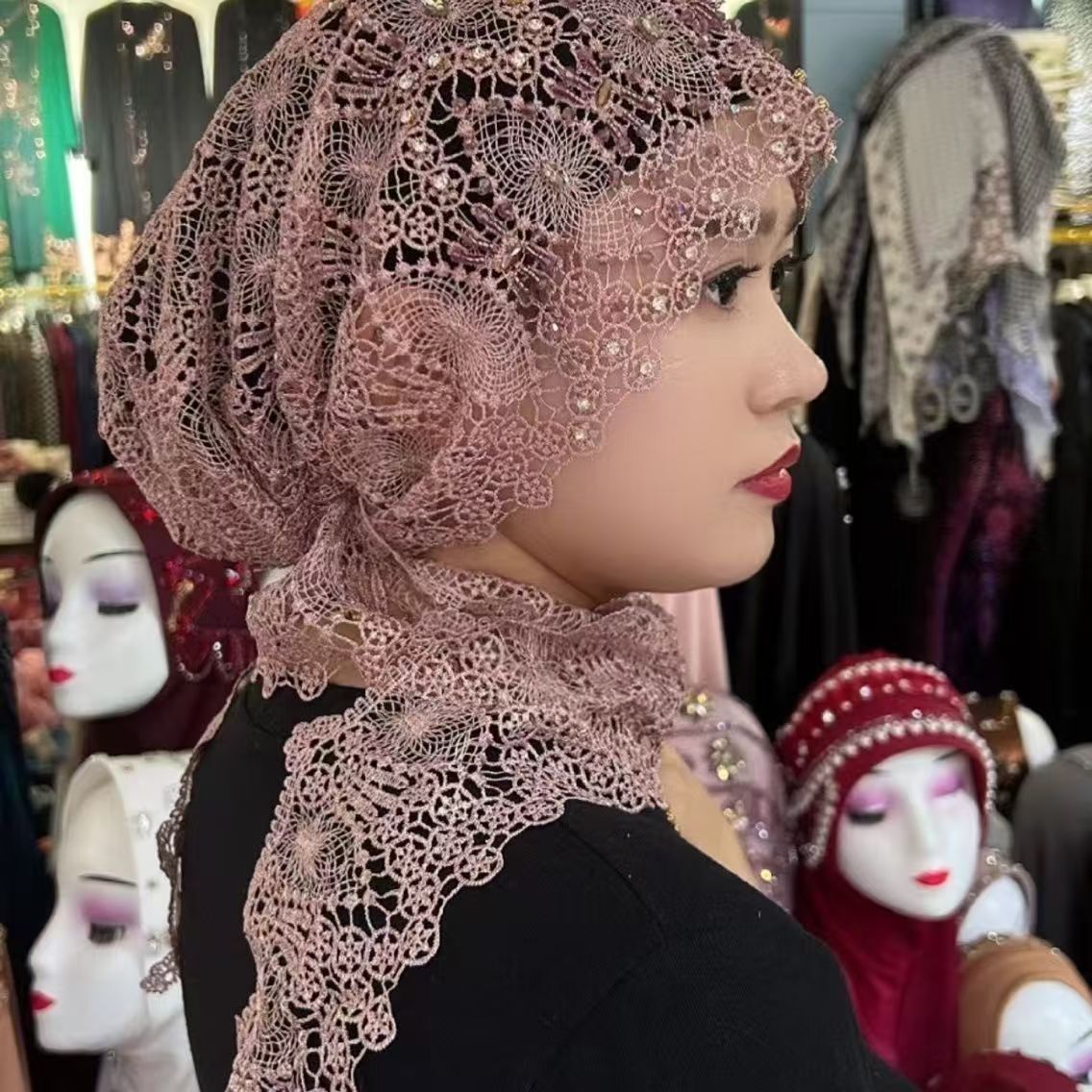 Muslim Hijabs Women Wedding De - огляд і ціна Women Fashion Malaysia