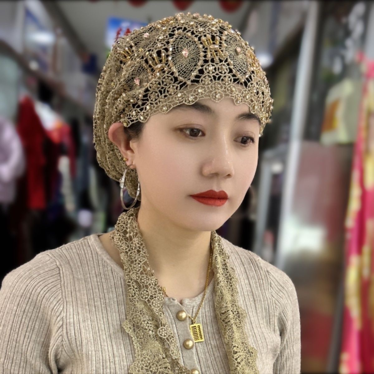 Muslim Hijabs Women Wedding De - огляд і ціна Women Fashion Malaysia
