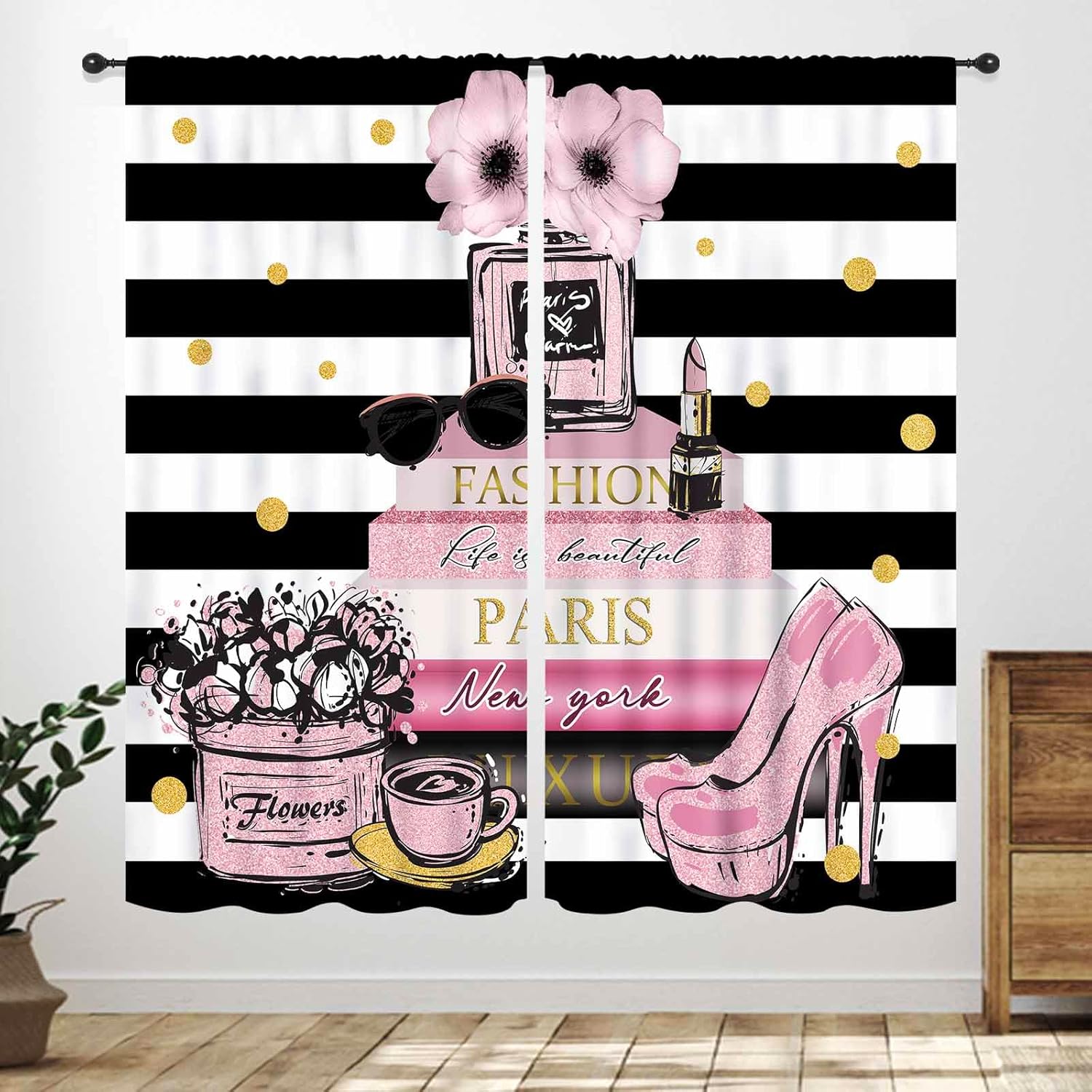 Pink Fashion Women Curtain for - огляд і ціна Women'S Fashion Magazine