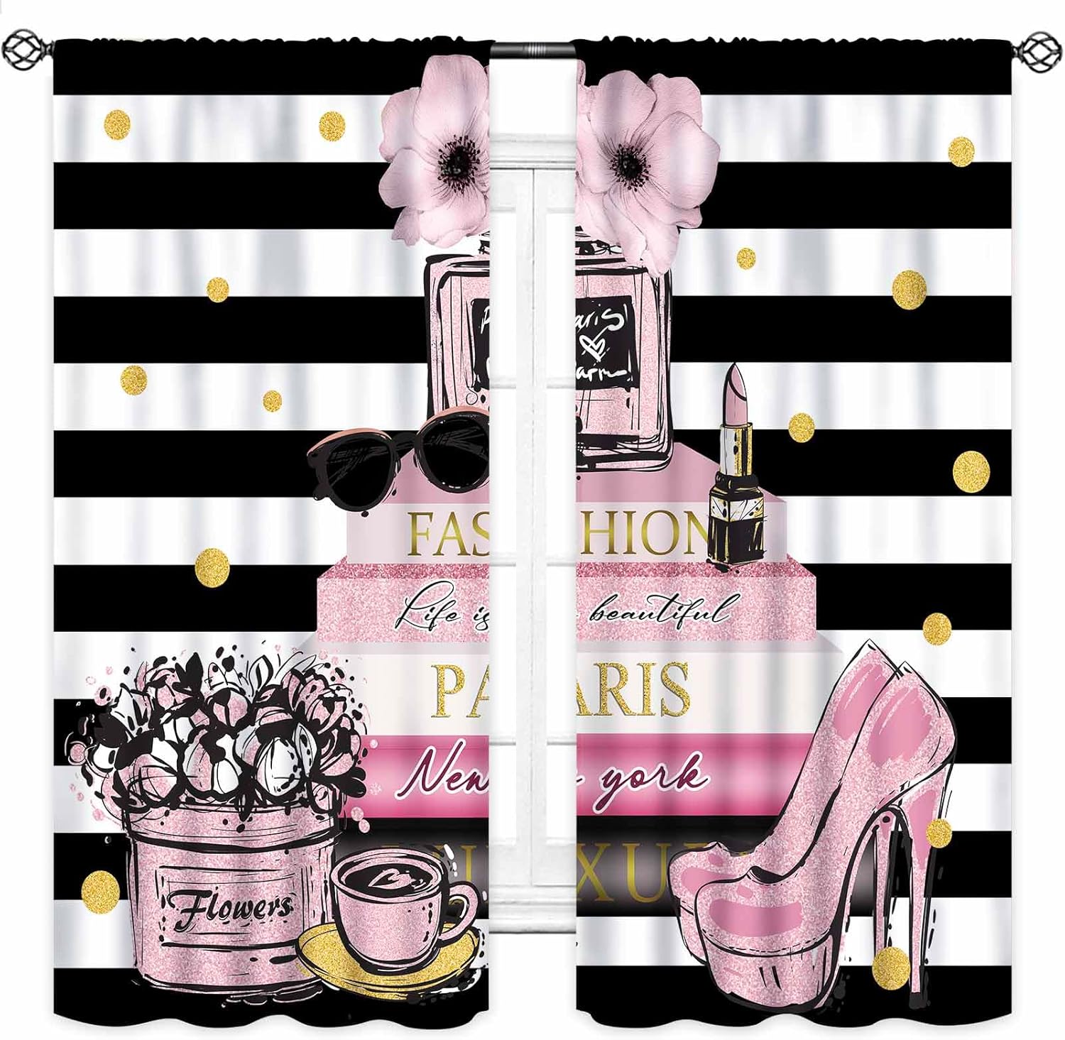 Pink Fashion Women Curtain for - огляд і ціна Women'S Fashion Magazine