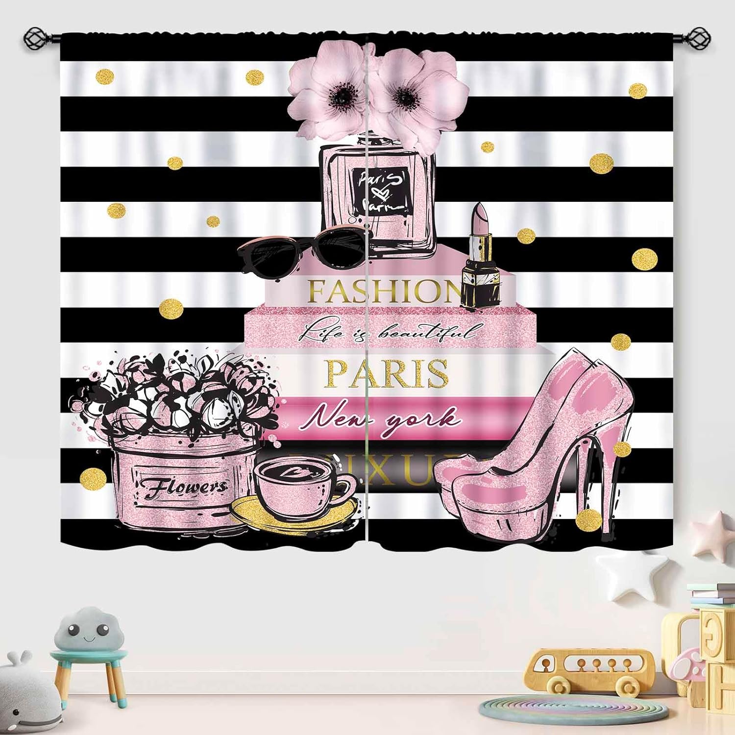 Pink Fashion Women Curtain for - огляд і ціна Women'S Fashion Magazine